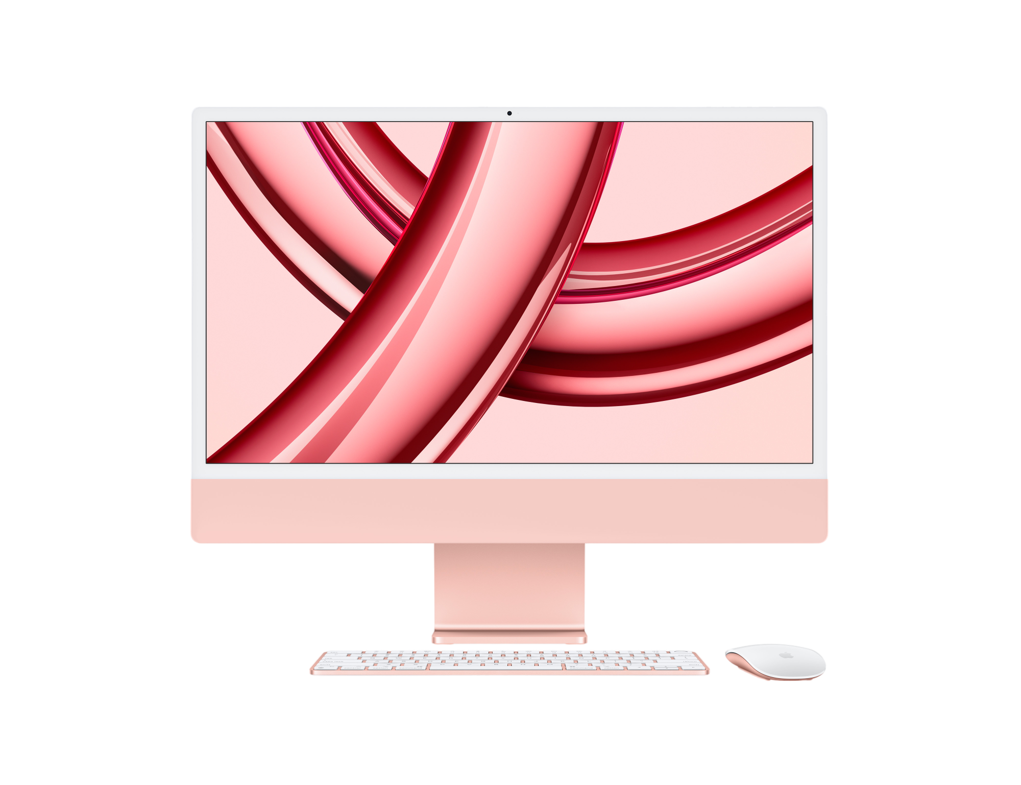 iMac (All In One) 24-inch (2021) MGPN3 - M1 chip 8-Core CPU 8-Core GPU 8GB Unified Memory 512GB SSD Storage, Pink - alAsil